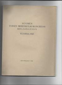 Suomen toinen merenkulkukongressi Helsingissä vuonna 1927Kirja[kustantaja tuntematon] 1928. + keskustelukysymyksiä ja alustuksia  yht 2 kirjaa