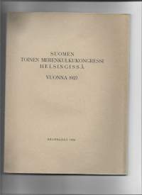 Suomen toinen merenkulkukongressi Helsingissä vuonna 1927Kirja[kustantaja tuntematon] 1928. + keskustelukysymyksiä ja alustuksia  yht 2 kirjaa