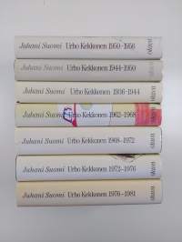 Urho Kekkonen-sarja (7 kirjaa) : Urho Kekkonen 1936-1944 Myrrysmies ; Urho Kekkonen 1944-1950 Vonkamies ; Kuningastie ; Presidentti ; Taistelu puolueettomuudesta ...