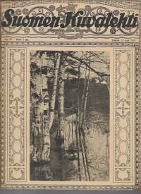 Suomen Kuvalehti 1919 nr 20/ kevät, Toivo Kuula, 1. kuvat Aunuksesta, kuvia Helsingistä,