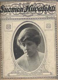 Suomen Kuvalehti  1919 nr 15 / Laulaja Signe Liljeqvist, Valtiopäivät, Eduskunnan kokoontuminen, punaisten vankina, Kuopion talvikisat,