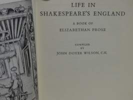 Life in Shakespeare´s England