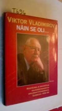 Näin se oli... - Muistelmia ja havaintoja kulissientakaisesta diplomaattitoiminnasta Suomessa 1954-84