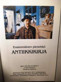 Antiikkiako? vai elämää ja esineitä... Ensimmäinen pienehkö antiikkikirja