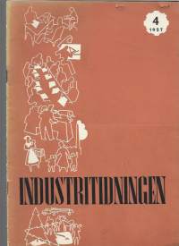 Industritidningen 1957 nr 4 Arbetsgivarnas i finland centralförbund