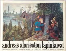 Andreas Alarieston Lapinkuvat. (Naivismi ,Lappi )