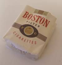 Boston pehmeä aski   - tyhjä  tupakka-aski