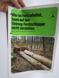 Wer im Forst arbeitet kann auf den Unimog-Forstschlepper... -myyntiesite
