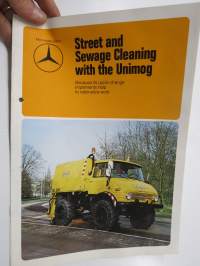 Street and Sewage Cleaning with Unimog -myyntiesite