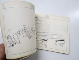 Mercedes-Benz Unimog Type OM 314 Catalog B 1969 Parts Catalogue -varaosaluettelo