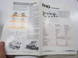 EHO 240, 480 perunanistutuskone, multaushara -myyntiesite