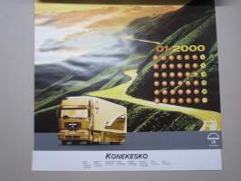 MAN 2000 - Konekesko -seinäkalenteri