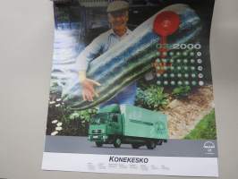 MAN 2000 - Konekesko -seinäkalenteri