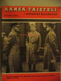 Kansa taisteli 1976 nr 6 (kannessa Mannerheim, Heinrichs ja Öhquist), Lauri Harvila: Suomen armeijan käyttämät aseet 1918-1945, kranaatinheittimet, 3 päivää