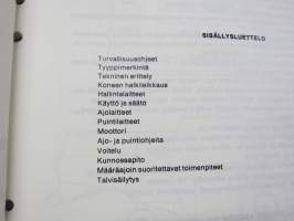 Massey-Ferguson 330 - MF 330 leikkuupuimuri käyttöohjekirja / Korjauskäsikirja KOPIO
