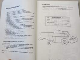 Massey-Ferguson 330 - MF 330 leikkuupuimuri käyttöohjekirja / Korjauskäsikirja KOPIO