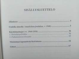 Karjalan Kannas sotien jälkeen v. 1940-1941, 1944-1950