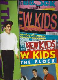 New Kids on the Block lehtiä 1991  5 kpl erä