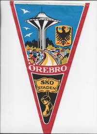 Örebro  - matkailuviiri  viiri n 30x15 cm