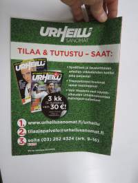 Aku Ankka &amp; urheilu - Ilta-Sanomat keräilylehti 2013, osa 3/6