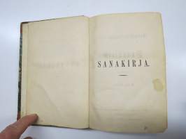 Suomalais-Ruotsalainen Sanakirja, kirjoittanut G.E. Eurén Finsk-Swensk Ordbok