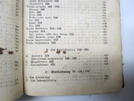 Latinsk Grammatika för Skolor och Gymnasier. Efter Billrothska Grammatikans Plan utarbetad af D:r Fredrik Ellendt, Öfwersatt, tillökt och omarbetad af J.A. Dahlström