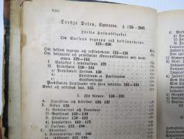 Latinsk Grammatika för Skolor och Gymnasier. Efter Billrothska Grammatikans Plan utarbetad af D:r Fredrik Ellendt, Öfwersatt, tillökt och omarbetad af J.A. Dahlström