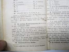 Latinsk Grammatika för Skolor och Gymnasier. Efter Billrothska Grammatikans Plan utarbetad af D:r Fredrik Ellendt, Öfwersatt, tillökt och omarbetad af J.A. Dahlström