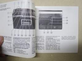 ASA Sankei Radionauhuri - Kassetradio TCR-1000EE - Käyttöohje / Bruksanvisning
