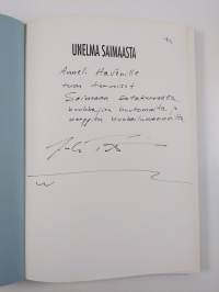 Unelma Saimaasta (signeerattu, tekijän omiste)