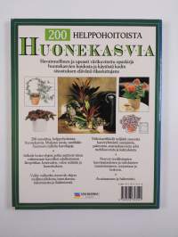 200 helppohoitoista huonekasvia