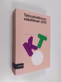 Taloushallinnon säädökset 2010