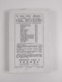 Europe Revue Mensuelle n° 363-364 - Littérature roumaine
