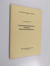 Osakeyhtiölakiehdotuksen uudistuvat tilintarkastussäännokset