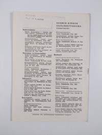 Sisälähetys N:o 2/1960