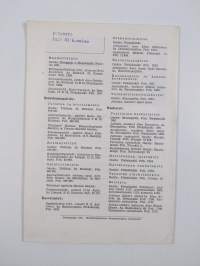 Sisälähetys N:o 1/1961