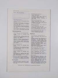 Sisälähetys N:o 3/1961