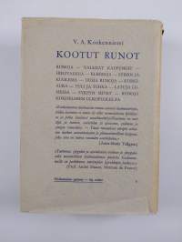 Kootut runot : 1906-1955