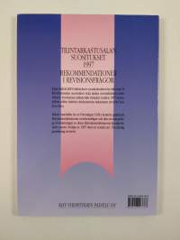 Tilintarkastusalan suositukset 1997 : Rekommendationer i revisionsfrågor