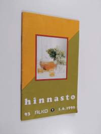 Alko Hinnasto 1.6.1990