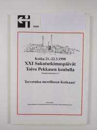 Sukutieto vuosikerta 1998 (1-4)