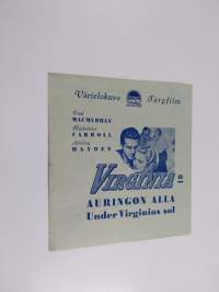 Virginian auringon alla - Under Virginias sol ; elokuvamainos