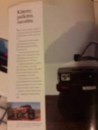 Esittelylehtinen  / Nissan Pickup King cab 4x4