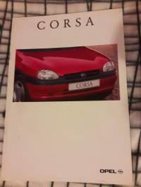 Esittely lehtinen / Opel Corsa