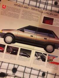 Citroen- Suzuki lehtiä 2 kpl. Numerot 1/ 89 ja 11 / 89