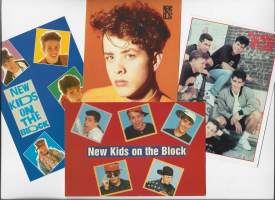 New Kids on the Block - postikortti 4 eril kulkematon