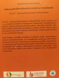 Seksuaaliväkivaltatyön toimivat käytännöt