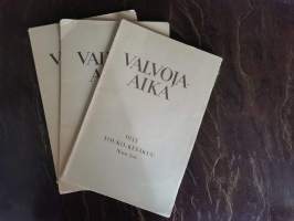 Rafael Koskimies: Saksan vallankumouksen vaiheilta. Hitler ja hänen oppinsa (nro 7-8/1933). Valvoja-Aika numerot 4-8 (kolme lehteä) 1933.