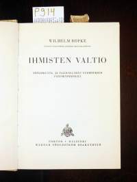 Ihmisten valtio : yhteiskunta- ja talouselämän uudistuksen peruskysymyksiä