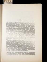 Petter Forsskål - Luova ihminen 1700-luvun Pohjolasta  &amp; Referat: Petter Forsskål: Ein schaffender Mensch aus dem Norden des 18. Jahrhunderts